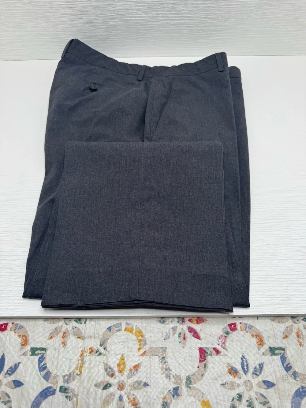 Banana Republic Black Dress Pants with Light Blue Lining